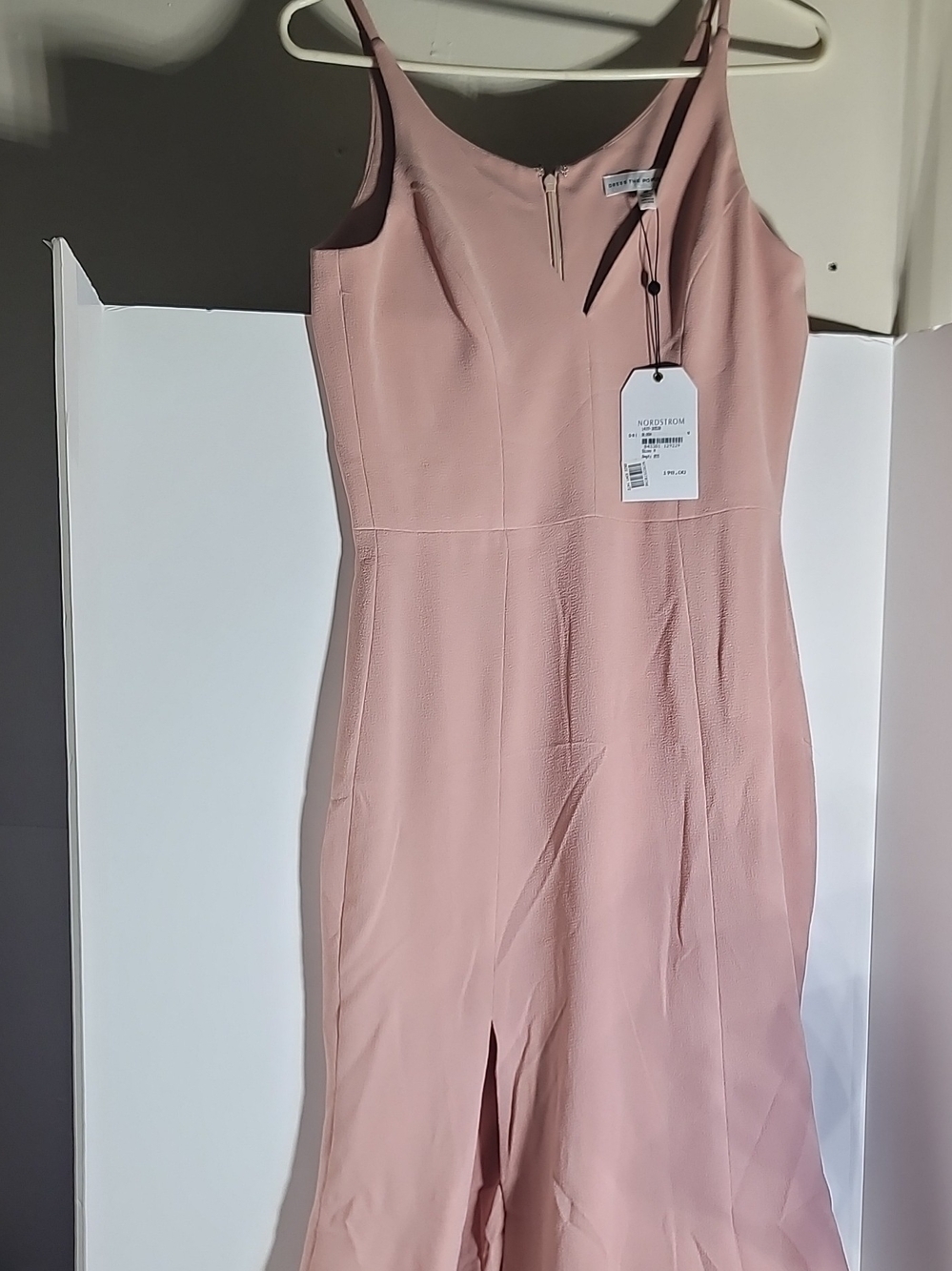 Nordstrom Pink Slip Long Dress